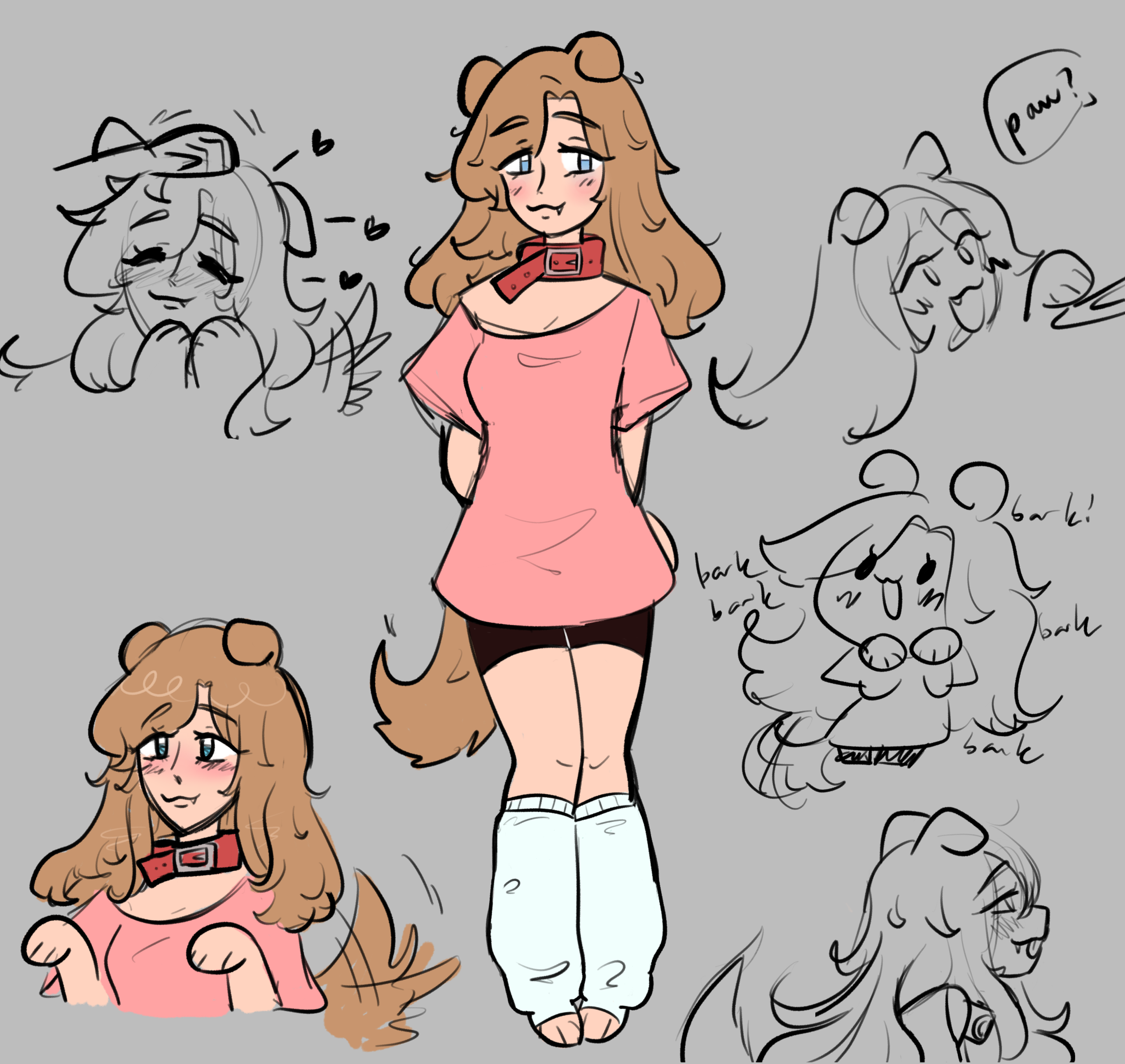 Guusagi as a puppy girl - current persona